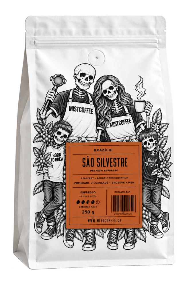 Brazil Sao Silvestre Peaberry – zrnková káva