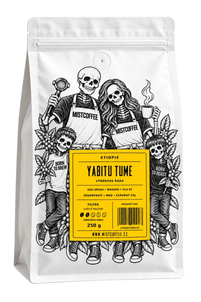 Ethiopia Yabitu Tume – zrnková káva